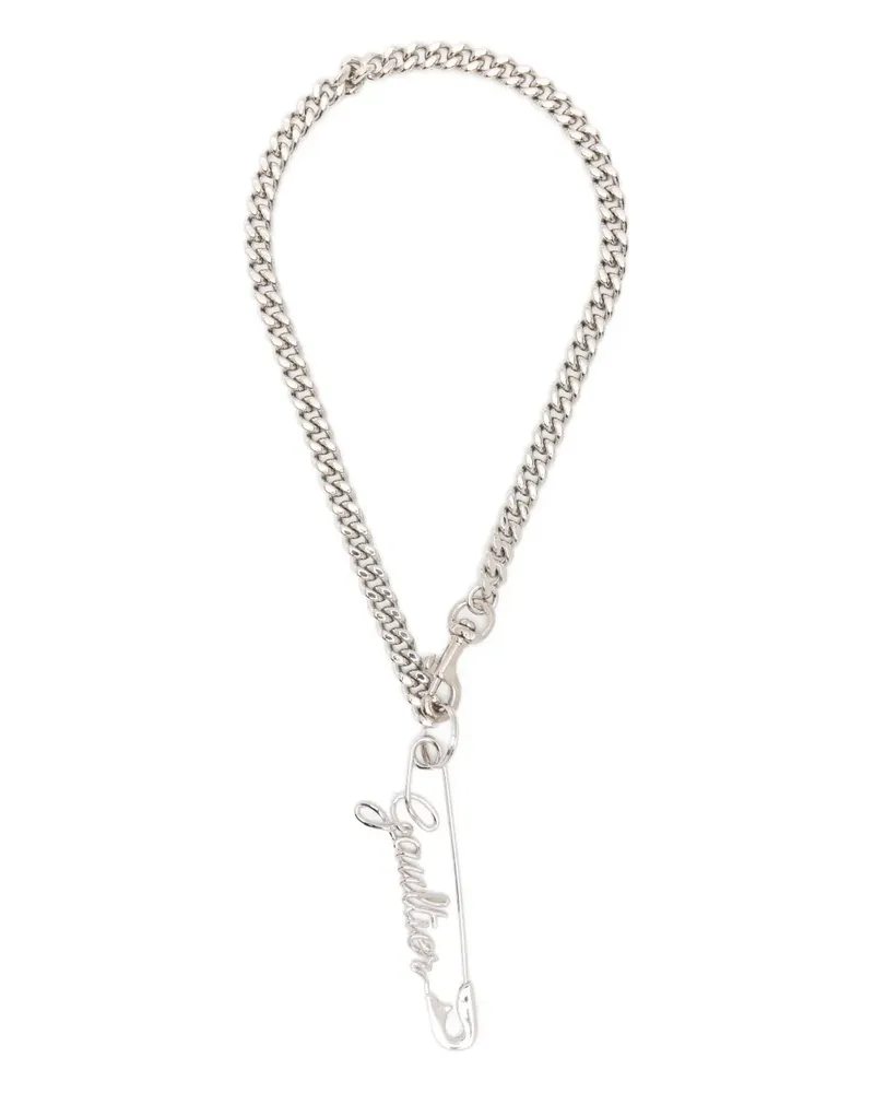 Jean Paul Gaultier chain necklace - Silber Silber