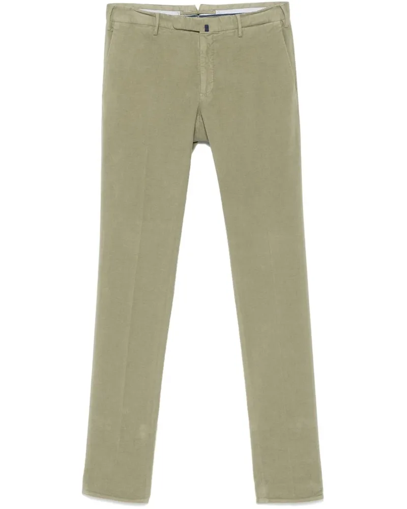 Incotex Schmale Chino - Grün Grün