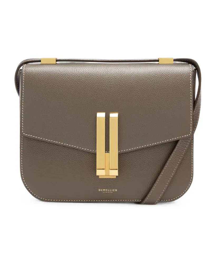 DeMELLIER The Vancouver topstitch shoulder bag - Grau Grau