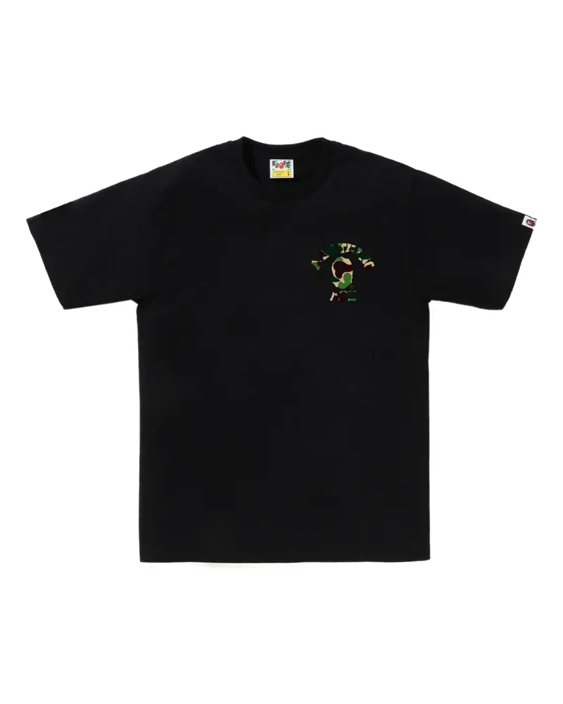 BAPE ABC Camo College T-shirt - Schwarz Schwarz