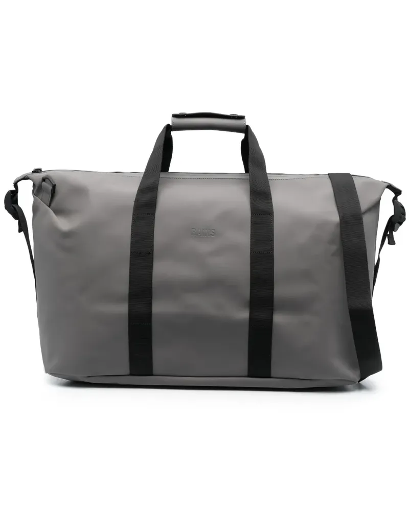 RAINS Beschichtete Hilo Reisetasche - Grau Grau