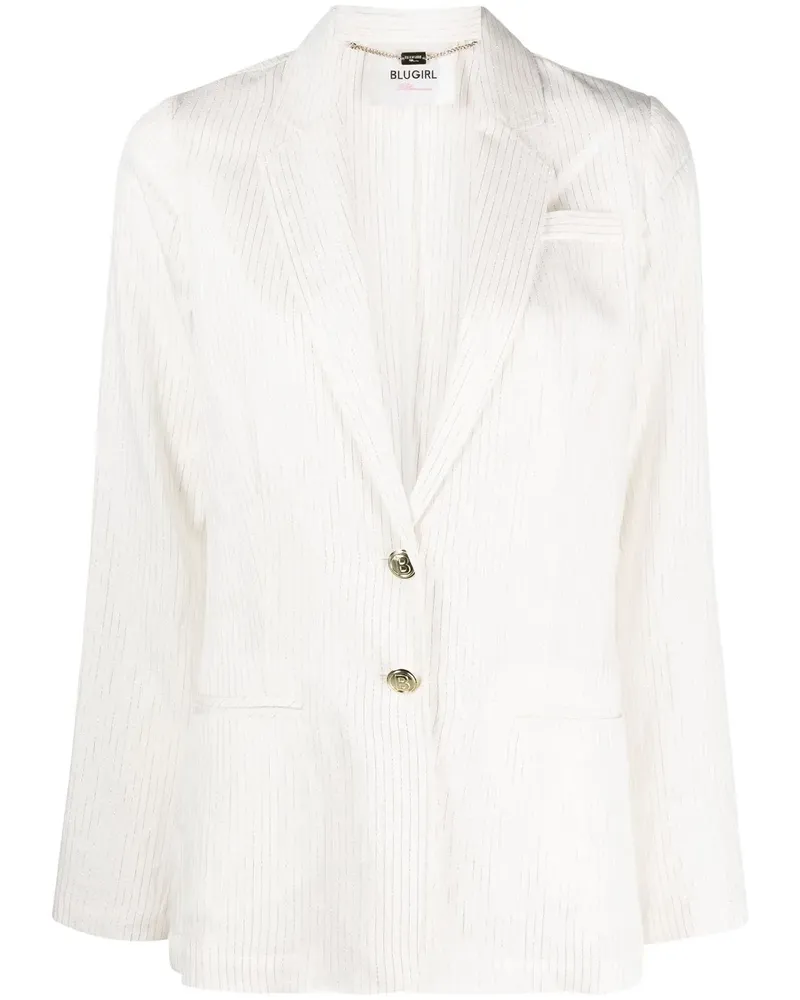 Blumarine Einreihiger Blazer - Nude Nude