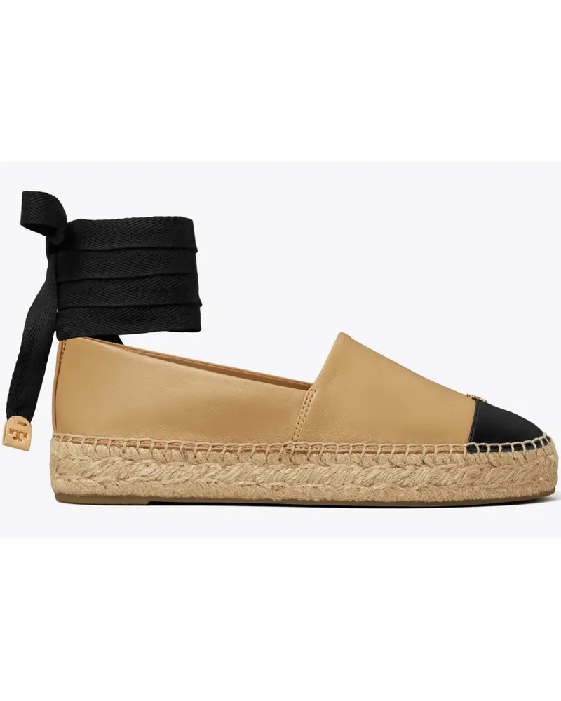 Tory Burch Espadrilles in Colour-Block-Optik - Braun Braun
