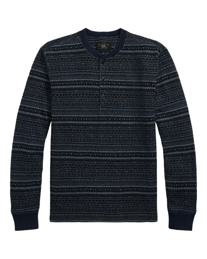Ralph Lauren Klassischer Intarsien-Pullover - Blau Blau