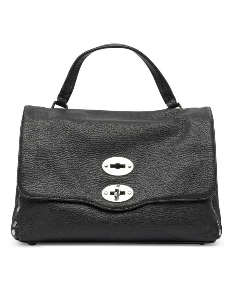 Zanellato Postina Handtasche - Schwarz Schwarz