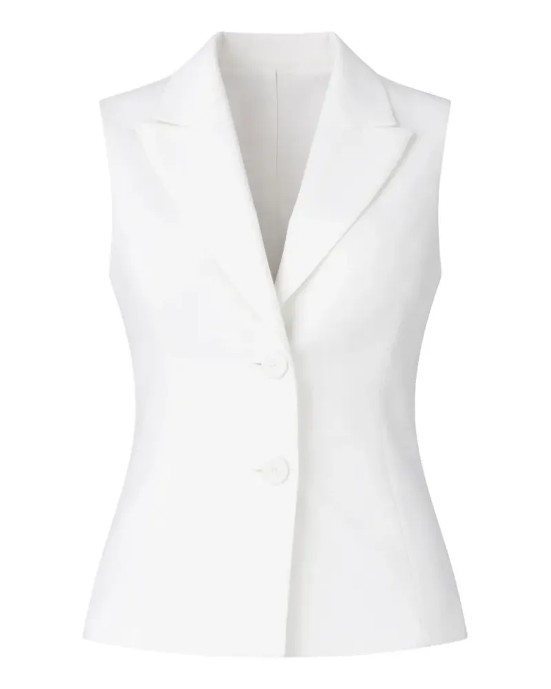 Pinko halterneck sleeveless waistcoat - Weiß Weiß