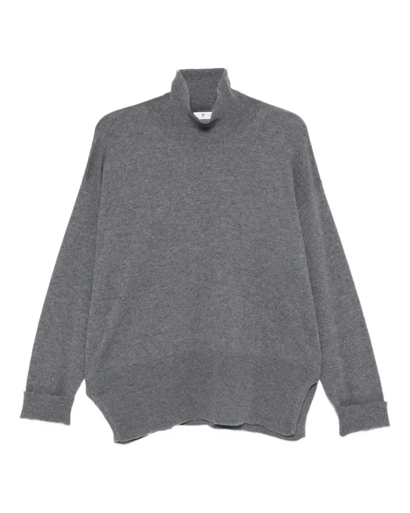 PT TORINO high-neck drop-shoulder sweater - Grau Grau
