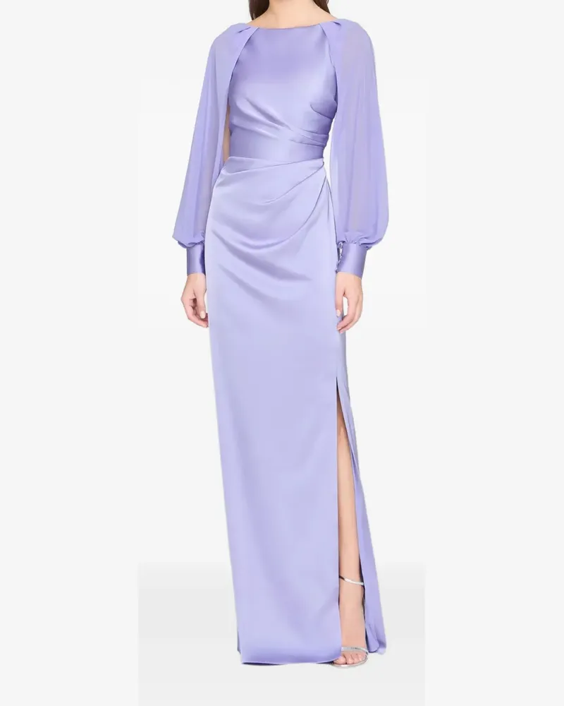 THEIA Drapiertes Kleid - Violett Violett