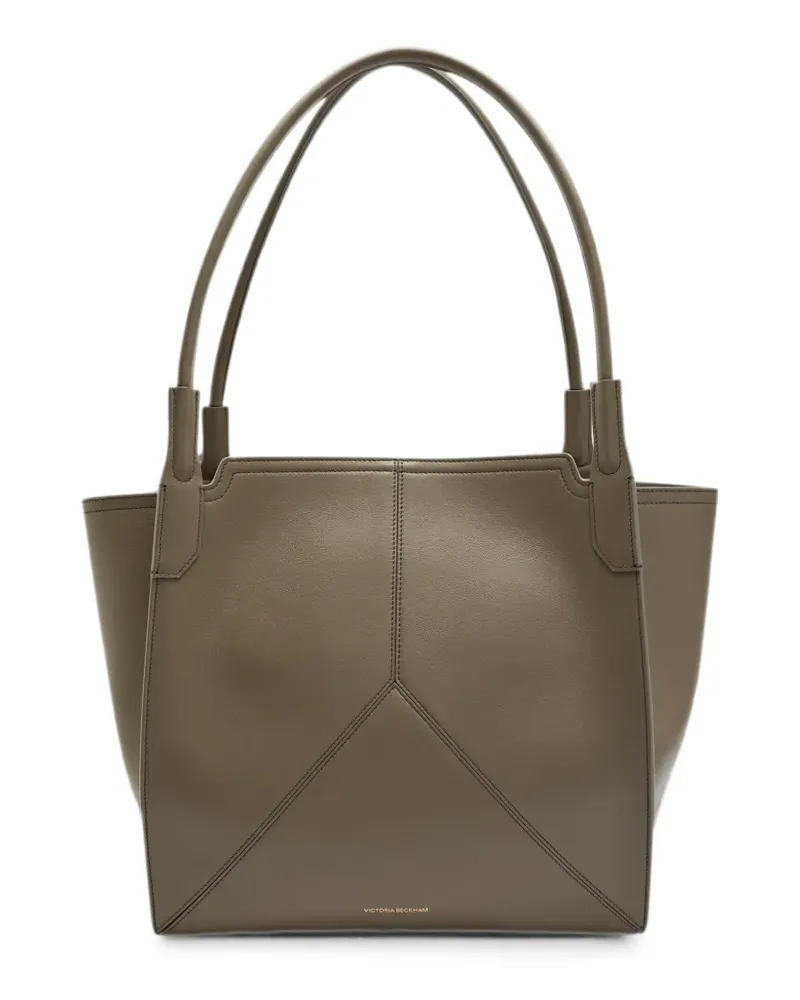Victoria Beckham Victoria panelled leather tote bag - Grün Grün
