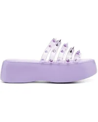 Jean Paul Gaultier x Melissa Becky Punk Love Mules 60mm Violett