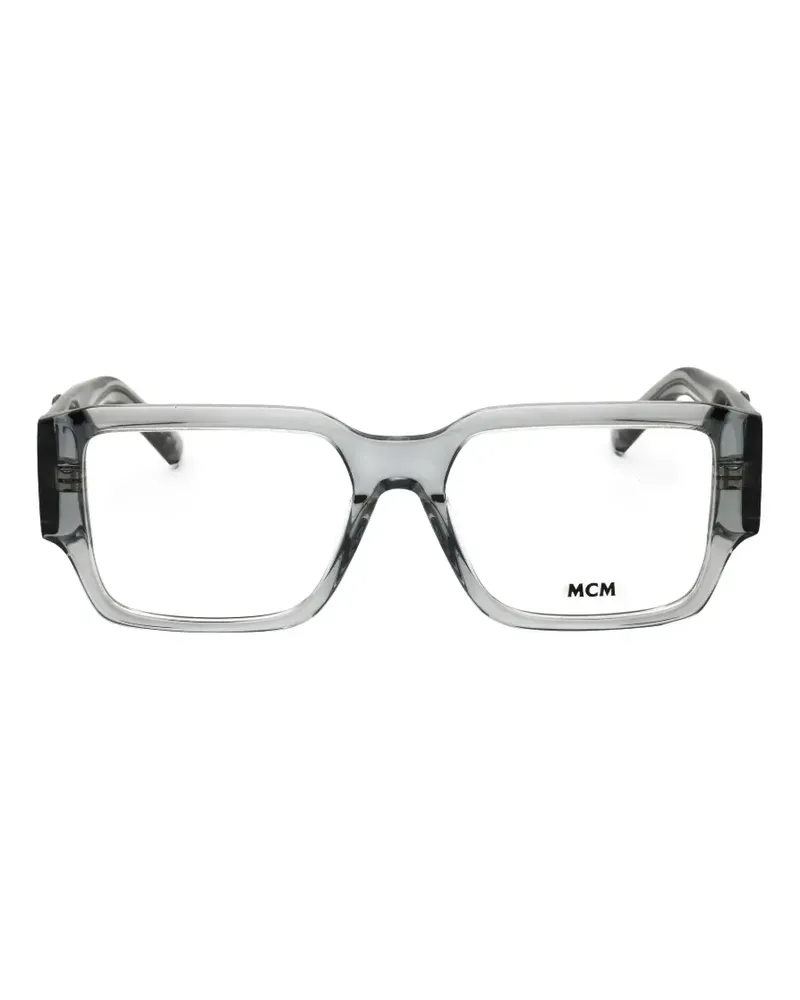 MCM rectangle-frame glasses - Grau Grau