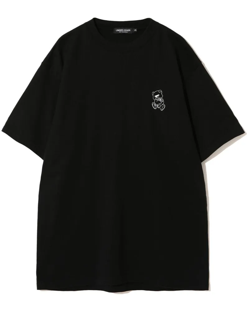 Undercover T-Shirt mit Teddy-Print - Schwarz Schwarz