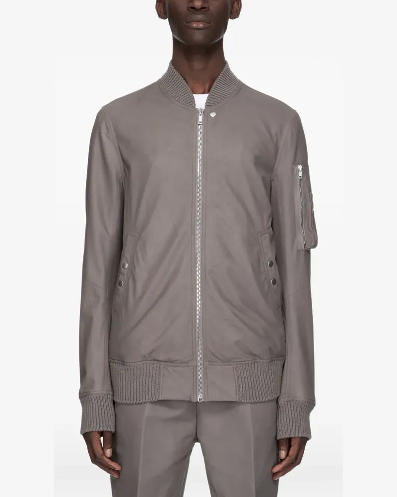 Rick Owens Klassische Flight Jacke - Braun Braun