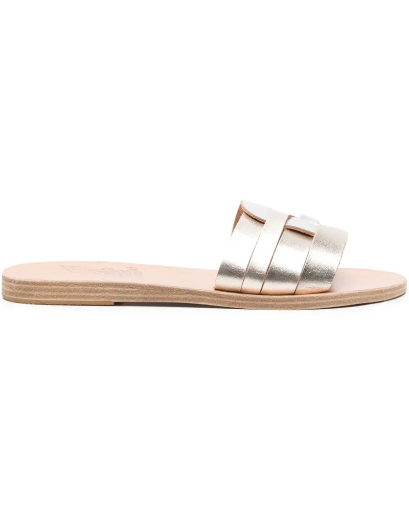 Ancient Greek Sandals Filenada Pantoletten - Gold Gold