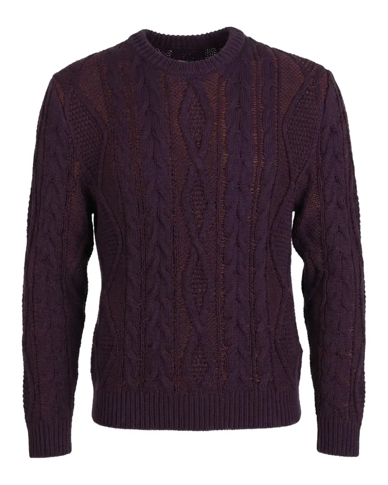 Valentino Garavani Pullover mit Rundhalsausschnitt - Violett Violett