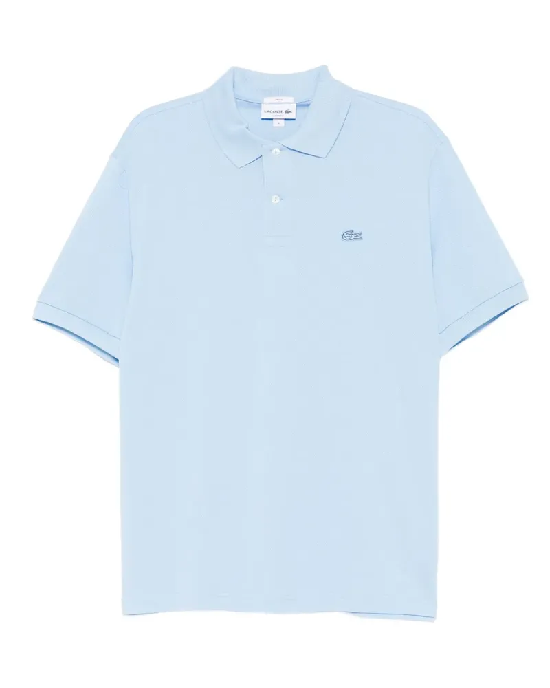 Lacoste Poloshirt mit Logo-Applikation - Blau Blau