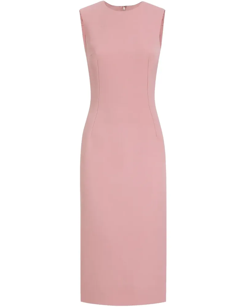 Dolce & Gabbana Kleid aus Wollkrepp - Rosa Rosa