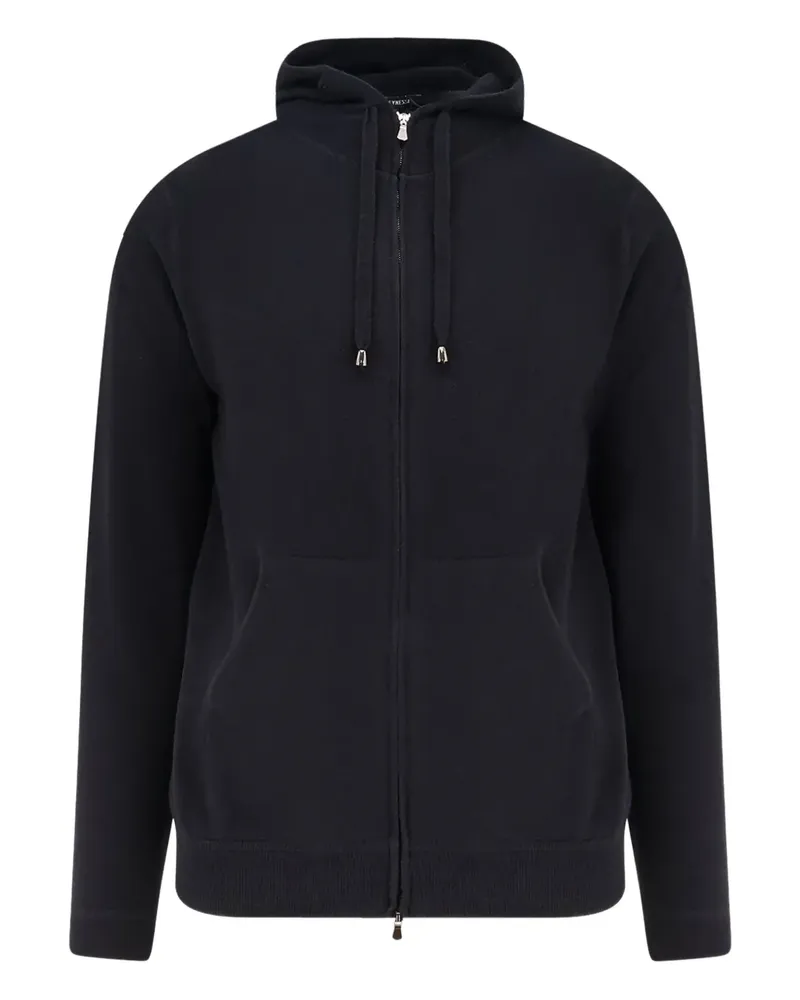 Filippo de Laurentiis zip-fastening hoodie - Schwarz Schwarz