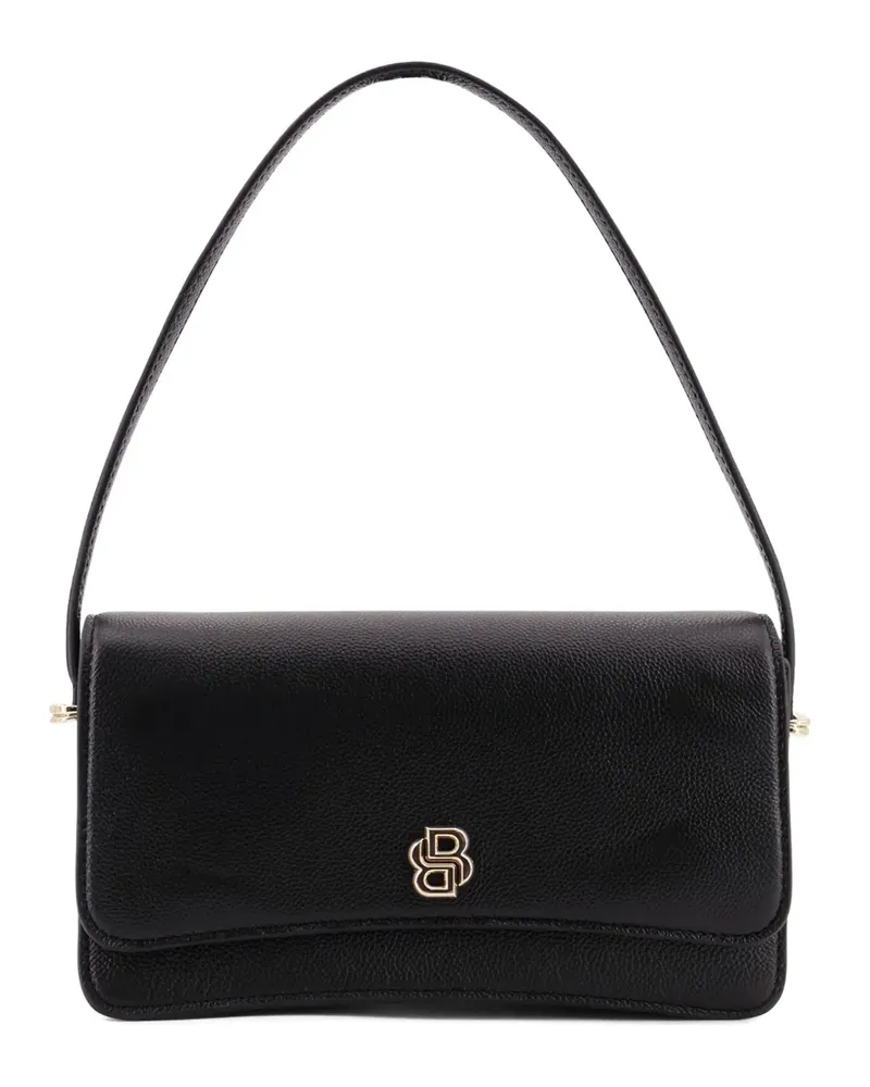 HUGO BOSS Double B monogram shoulder bag - Schwarz Schwarz
