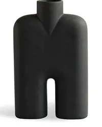 101 Copenhagen Cobra Tall, Medio Vase Schwarz