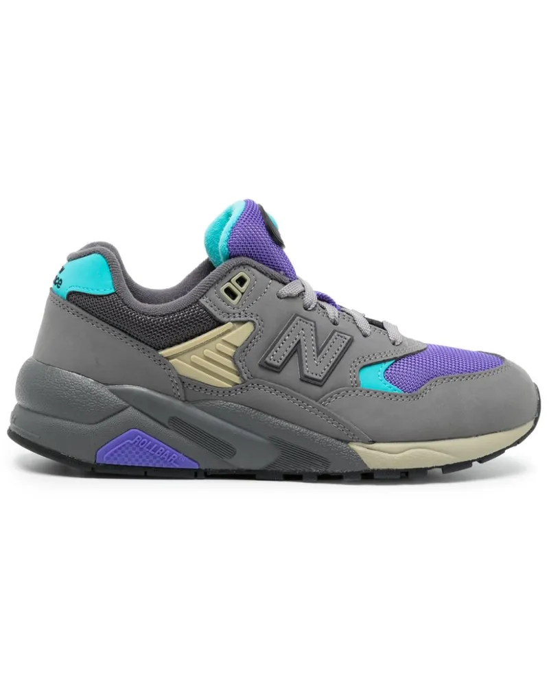 New Balance 580 Sneakers mit Logo-Patch - Grau Grau