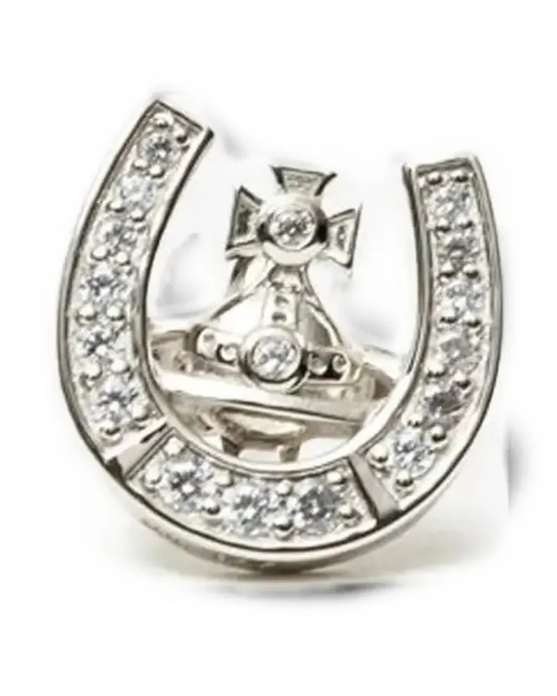 Vivienne Westwood Horace Orb Ohrstecker - Silber Silber