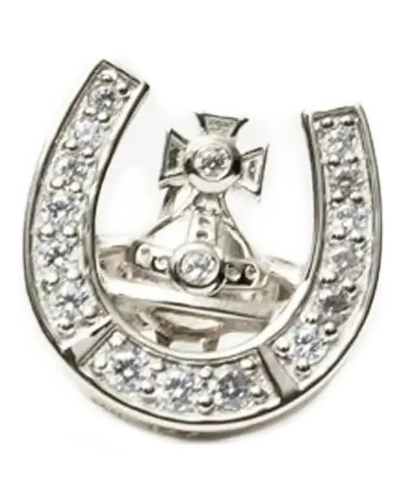 Vivienne Westwood Horace Orb Ohrstecker - Silber Silber