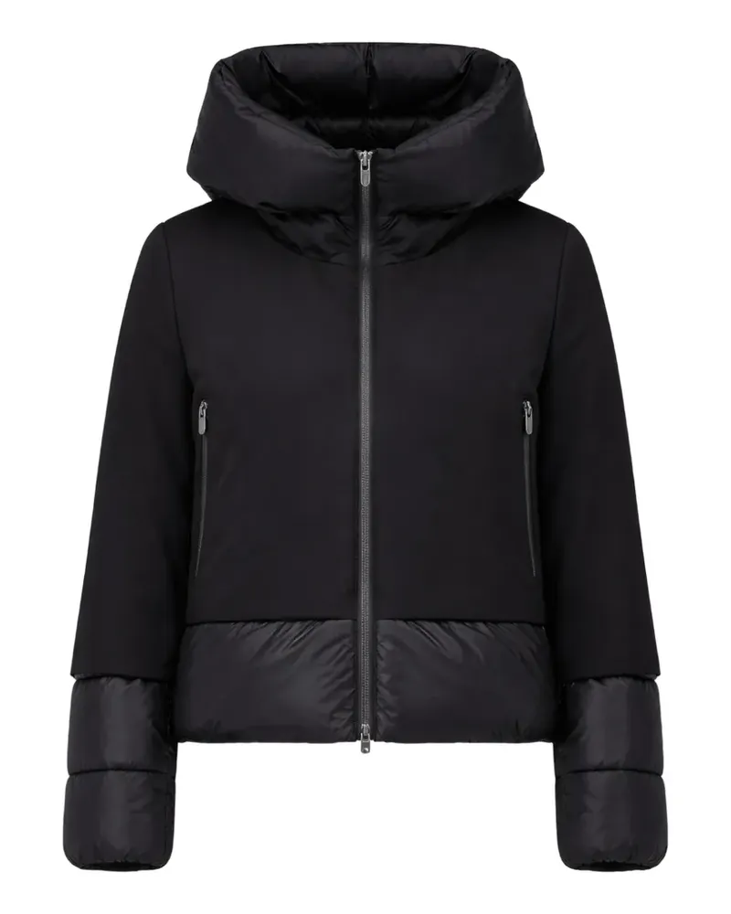 Canadian Classics Becancour hooded puffer jacket - Schwarz Schwarz