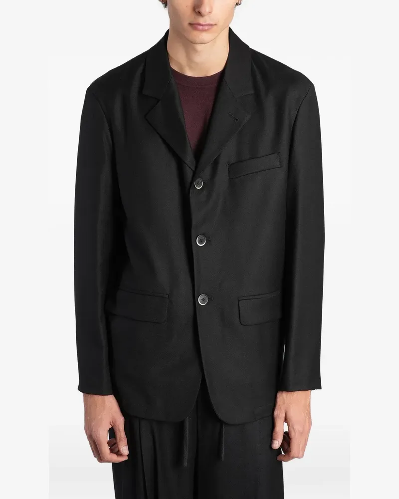 BARENA Zener notched-lapels blazer - Schwarz Schwarz