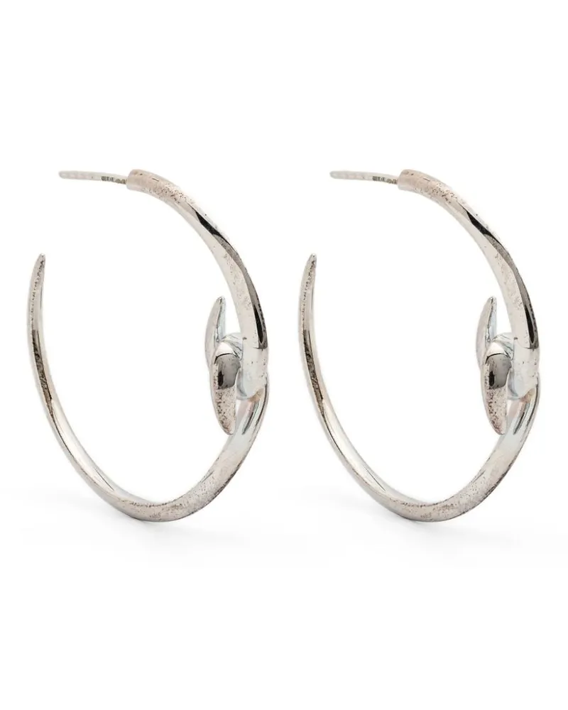 Shaun Leane Creolen im Haken-Design - Silber Silber