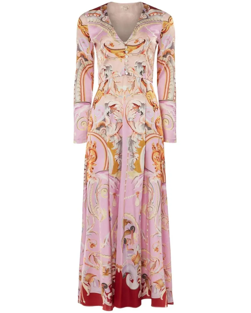 Temperley London Carline Mantel - Rosa Rosa