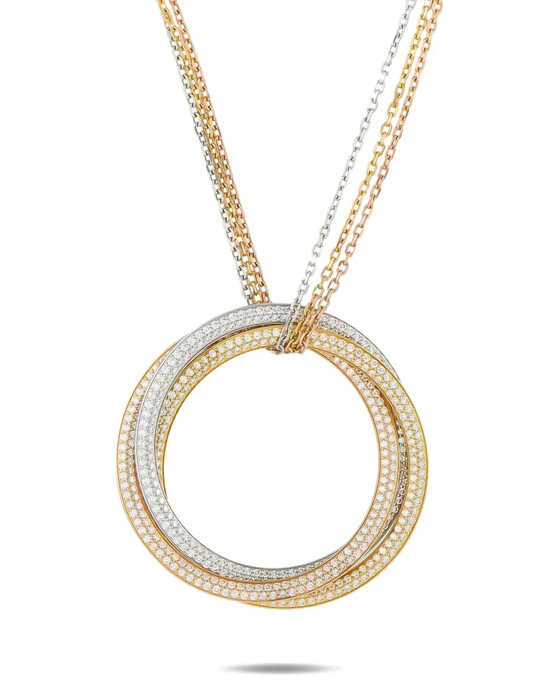 Cartier Trinity diamond necklace - Gold Gold