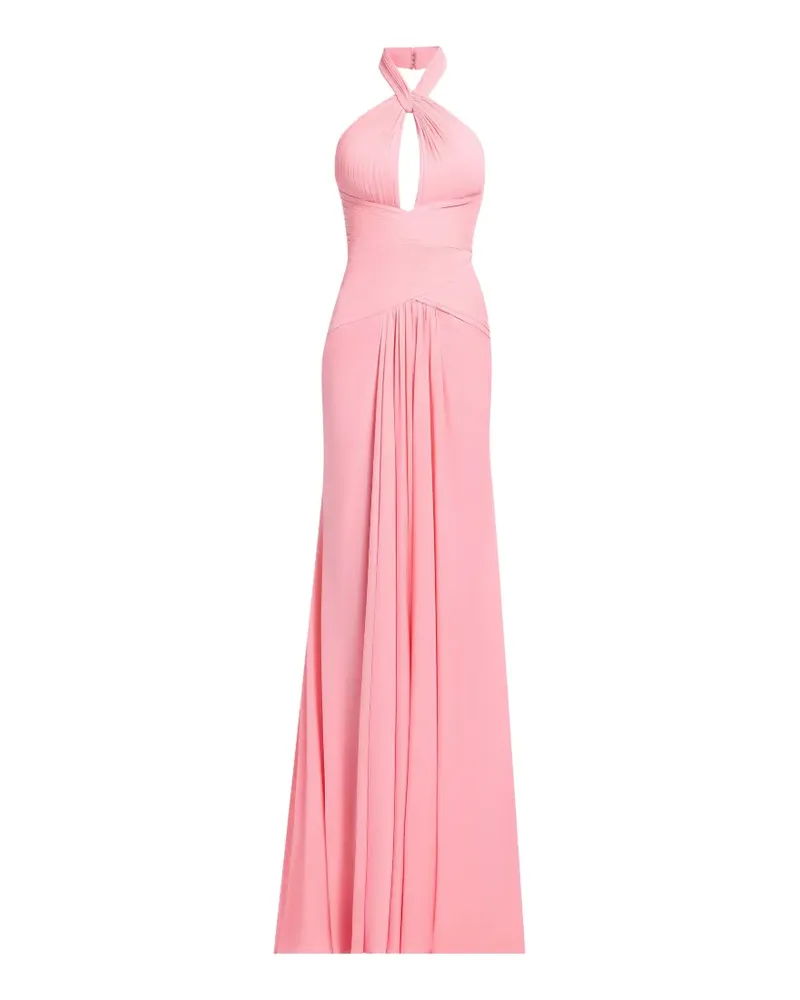 Elie Saab Maxikleid mit Neckholder - Rosa Rosa