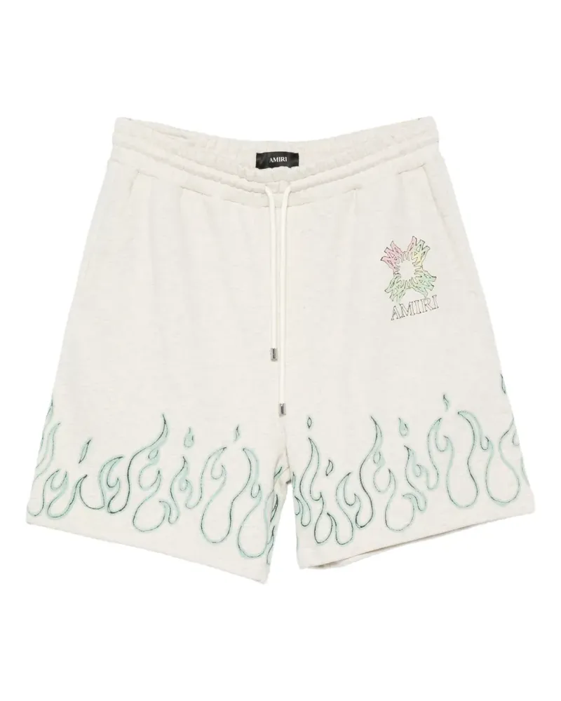 Amiri Joggingshorts mit Logo-Print - Nude Nude
