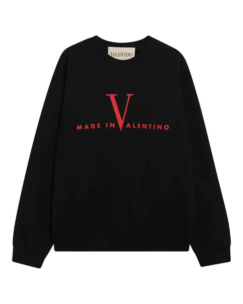 Valentino Garavani logo-print sweatshirt - Schwarz Schwarz