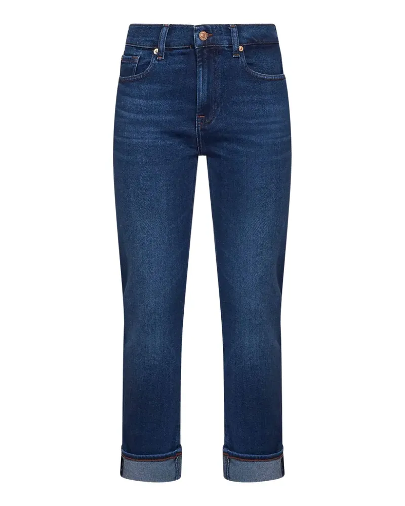 7 for all mankind Slim Illusion whiskered jeans - Blau Blau
