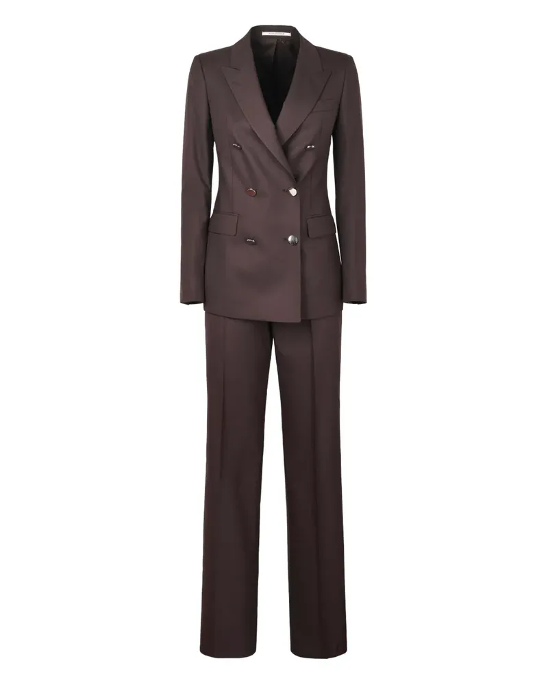 Tagliatore T-Parigi double-breasted suit - Braun Braun