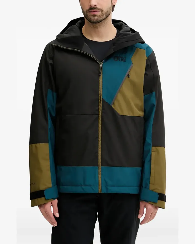 Picture Nitric Skiwear mit Kapuze - Schwarz Schwarz