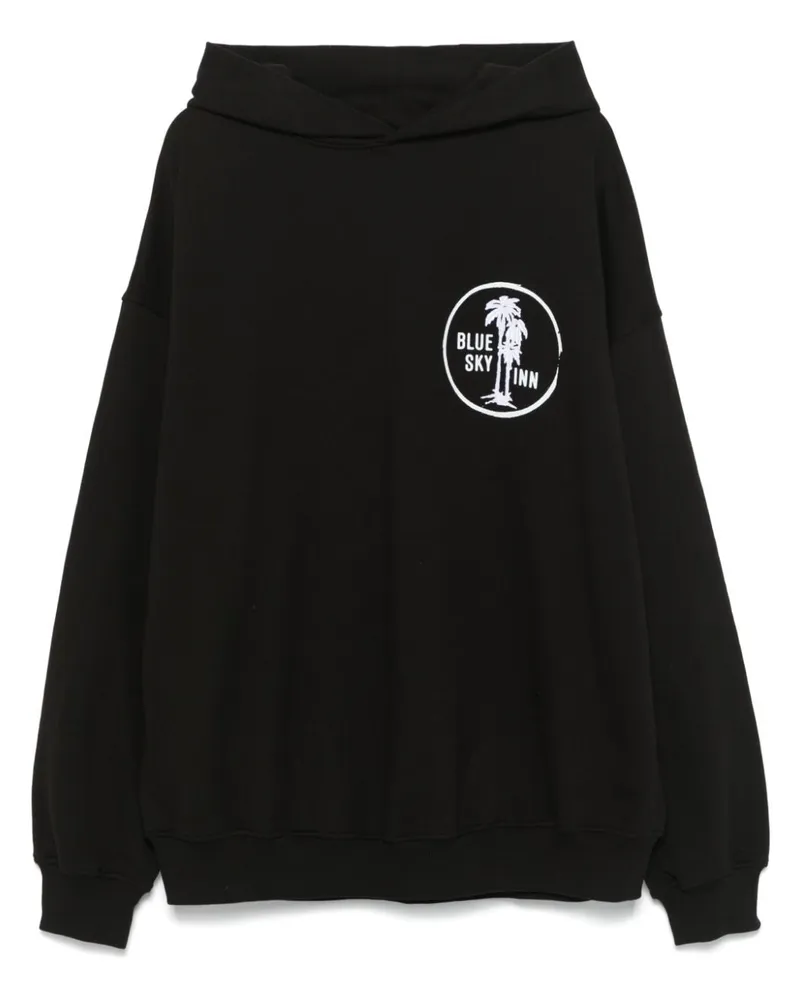 Blue Sky Inn Hoodie mit Logo-Print - Schwarz Schwarz