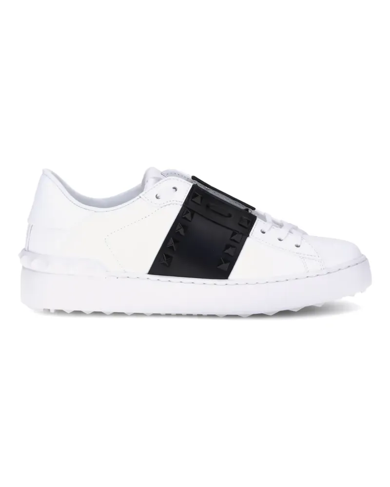Valentino Garavani Open Rockstud Sneakers - Weiß Weiß
