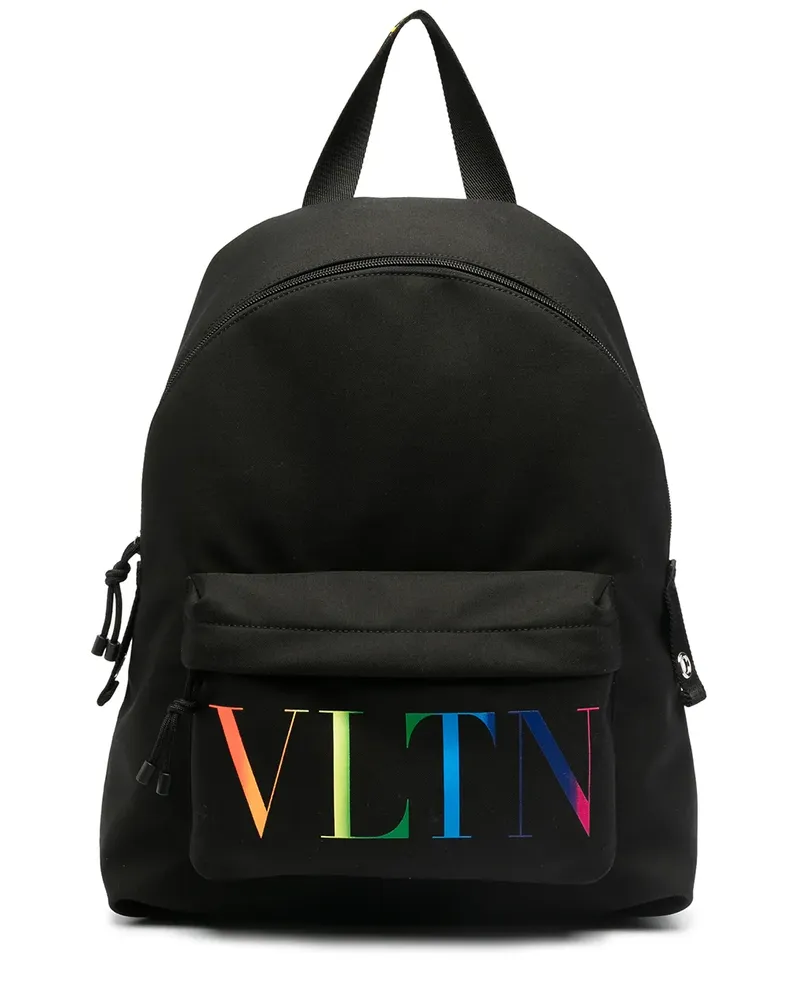 Valentino Garavani VLTN Times Rucksack - Schwarz Schwarz