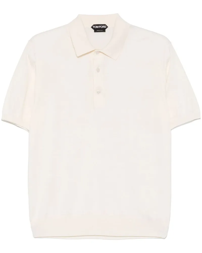 Tom Ford Klassisches Poloshirt - Nude Nude