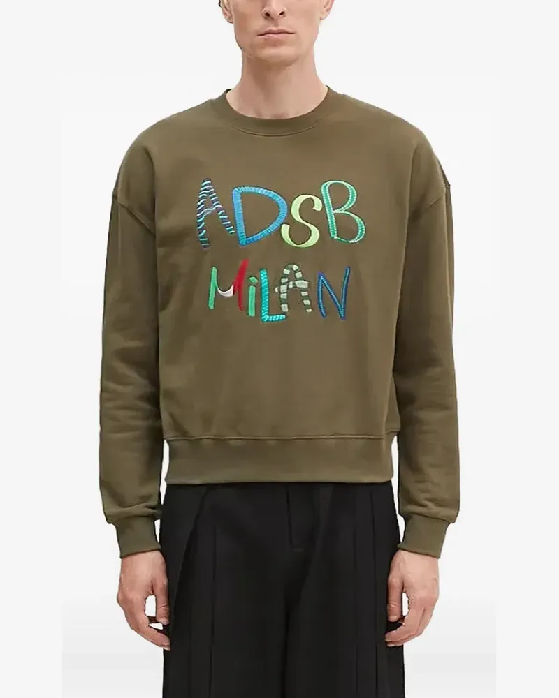 Andersson Bell Sweatshirt mit Stickerei - Grün Grün
