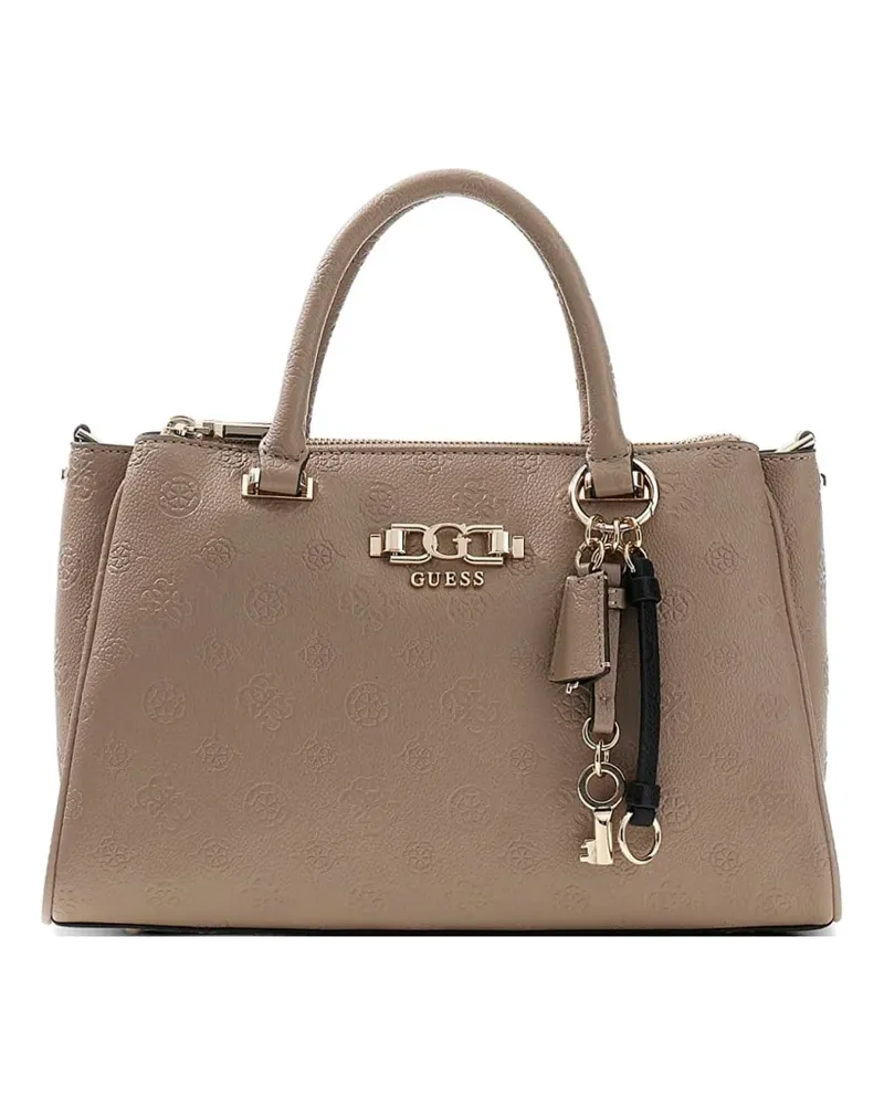 Guess Anise logo-detail tote bag - Nude Nude