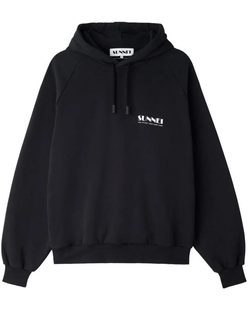 SUNNEI Glow in the Dark Hoodie - Schwarz Schwarz