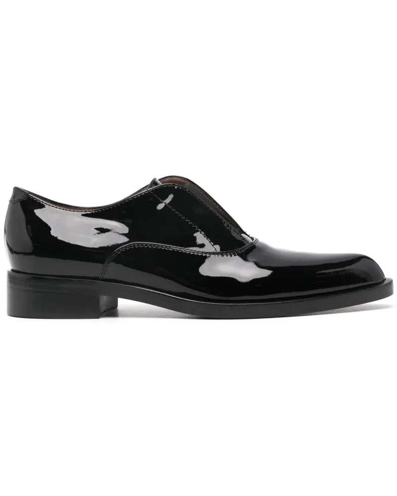 Gianvito Rossi Baxter Oxford-Schuhe - Schwarz Schwarz