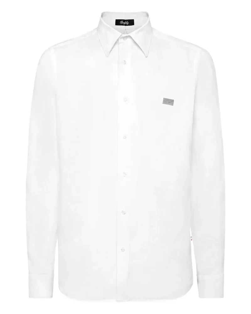 Philipp Plein Sugar Daddy Hemd - Weiß Weiß