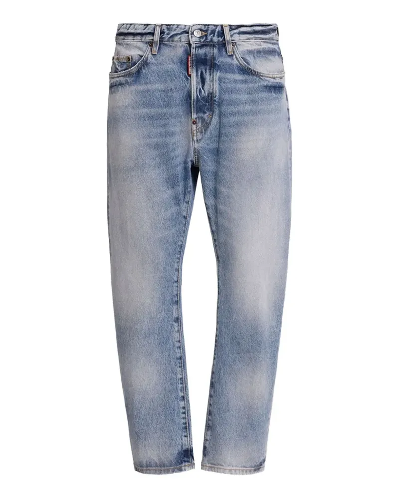Dsquared2 Bro Jean Straight-Leg-Jeans - Blau Blau