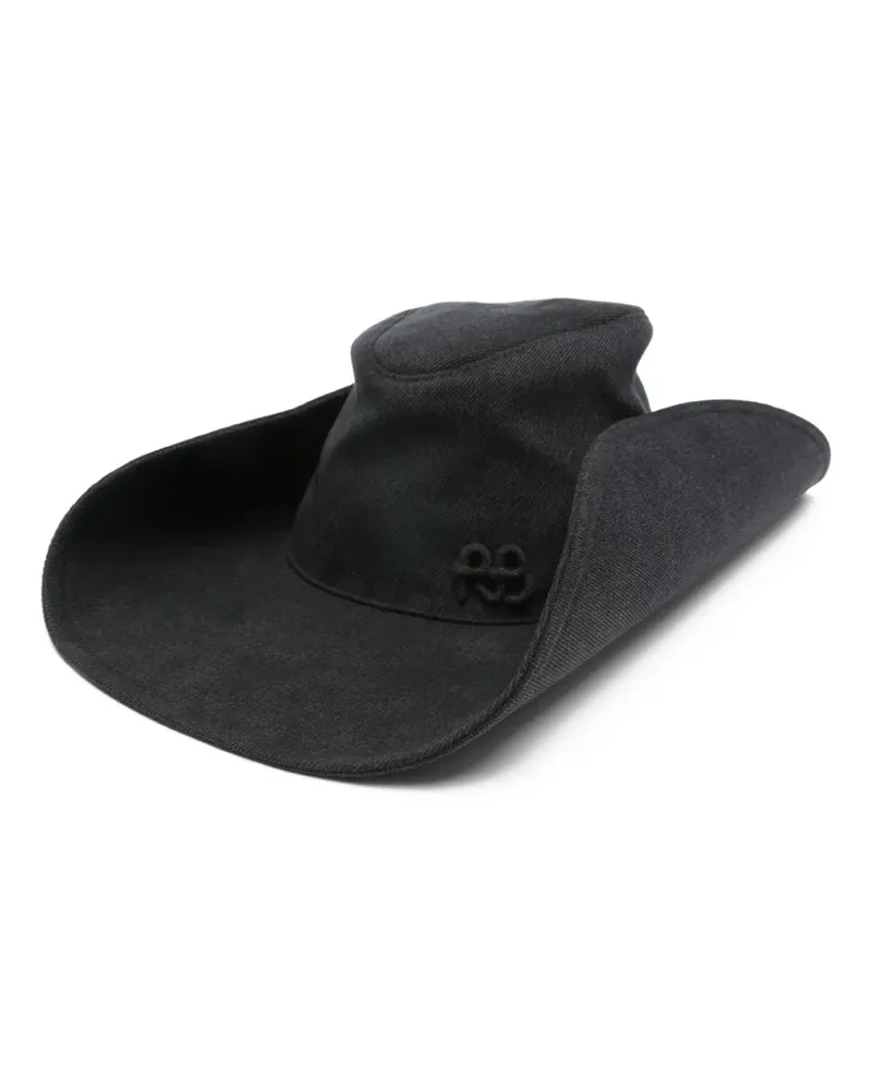 RUSLAN BAGINSKIY Hut mit breiter Krempe - Schwarz Schwarz