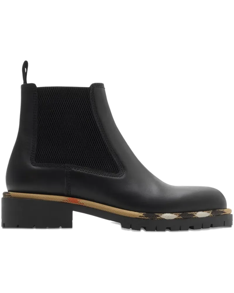 Burberry Gravel Chelsea-Boots - Schwarz Schwarz
